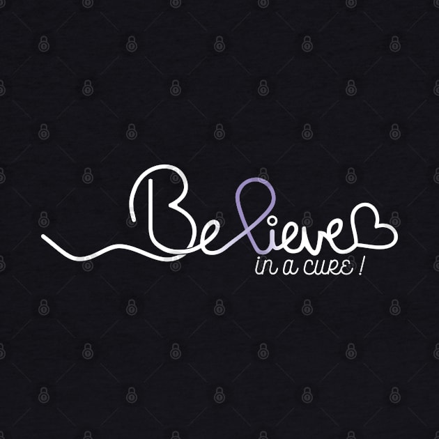 Believe- Testicular Cancer Gifts Testicular Cancer Awareness by AwarenessClub